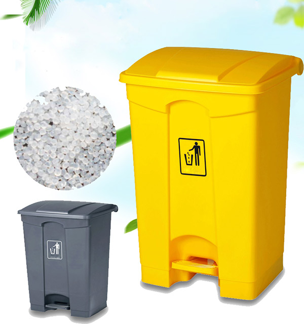 Mô tả thùng rác nhựa đạp chân