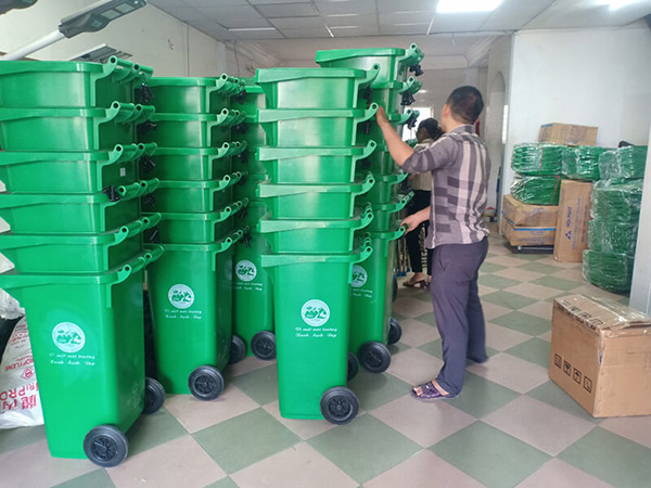 Thùng rác nhựa HDPE 120 lít