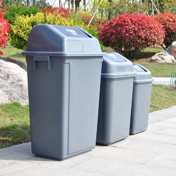 Các loại thùng rác nắp lật bằng nhựa