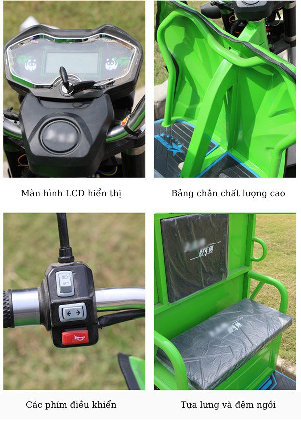 Xe điện chở rác