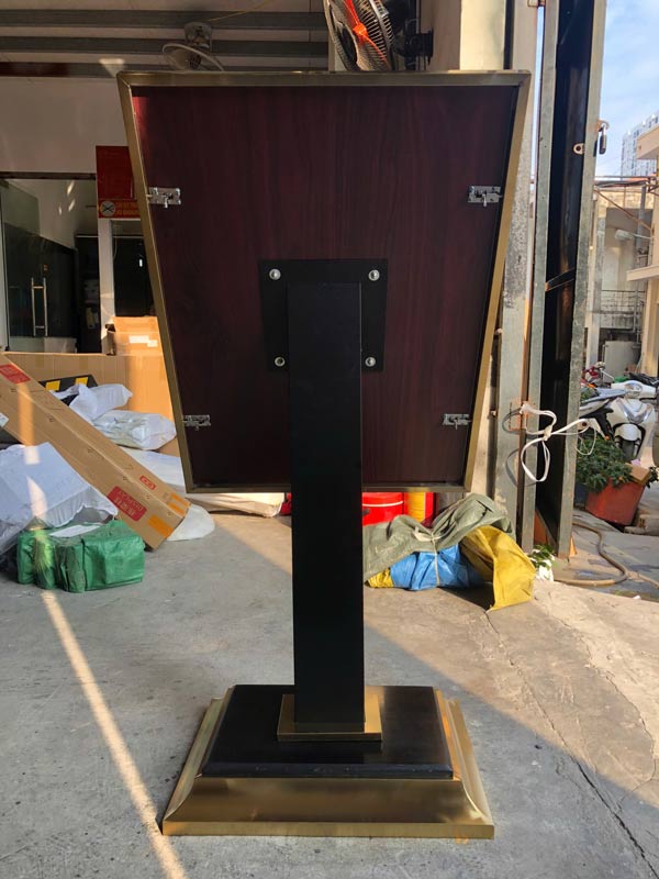 Hình ảnh thực tế mẫu bảng chào khách sạn của Hành Tinh Xanh