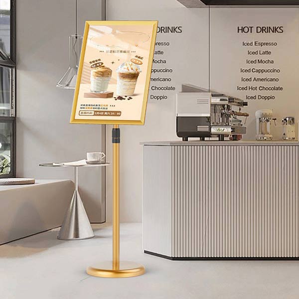 Bảng chỉ dẫn inox mạ vàng đẹp