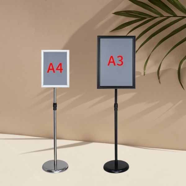 Mẫu bảng chỉ dẫn thông báo có thể tinh chỉnh chiều cao