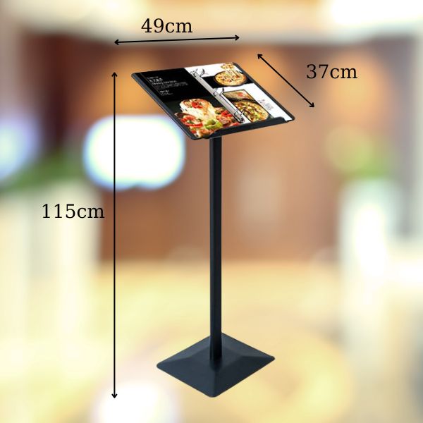 Tham khảo nhanh kích thước bảng menu