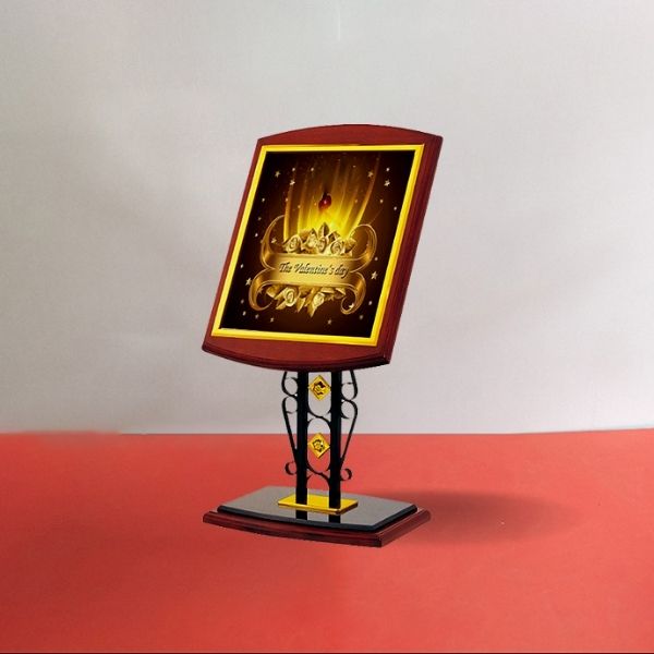 Bảng menu bằng gỗ công nghiệp tại kho Hành Tinh Xanh