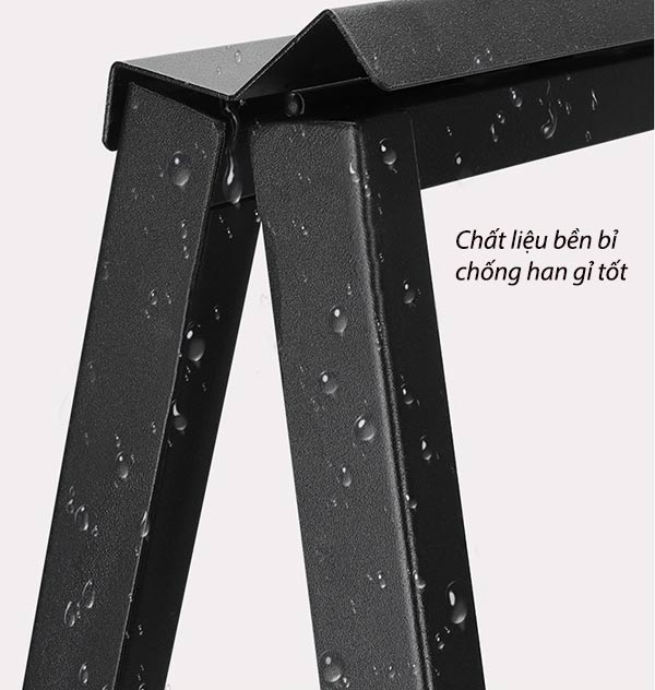Khung bảng chất liệu thép chịu nước, chống han gỉ