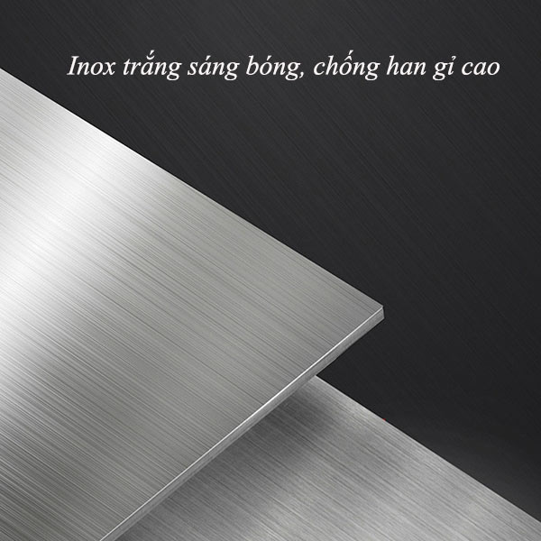 Bảng Standee di động inox trắng