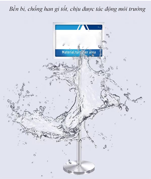 Với chất liệu tốt, bảng thông báo 2 mặt cực kỳ bền bỉ