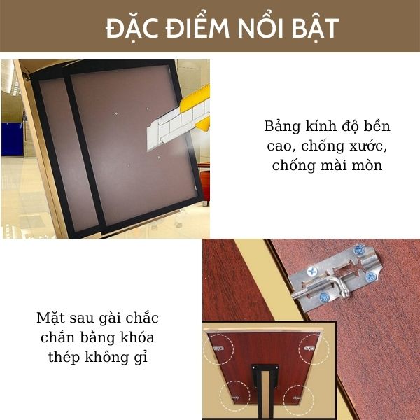 Một số đặc điểm nổi bật của bảng welcome đón khách