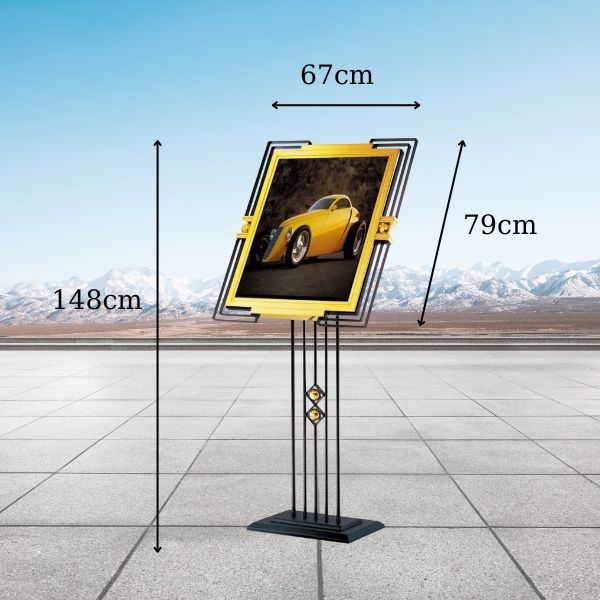 Kích thước bảng chào đón đặt tiền sảnh