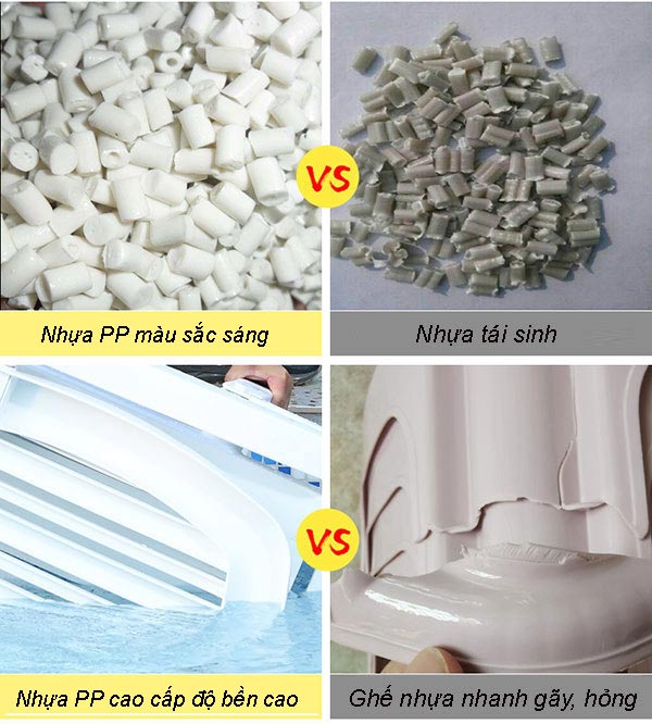 Ghế nhựa hồ bơi cao cấp