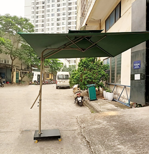 Hình ảnh thật ô lệch tâm vuông tại kho Hành Tinh Xanh