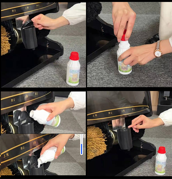 Hướng dẫn cách thay xi máy đánh giày