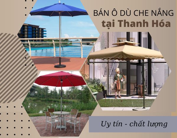 Bán ô dù che nắng giá rẻ tại Thanh Hóa, ô lệch tâm Thanh Hoá
