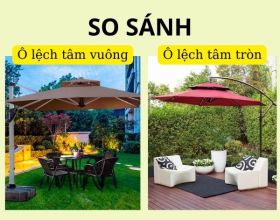 Ô lệch tâm tròn và vuông: Kiểu dáng nào sẽ hợp ý bạn?