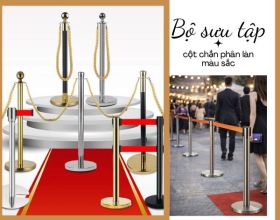 Bộ sưu tập 20+ cột chắn phân làn màu sắc của Hành Tinh Xanh