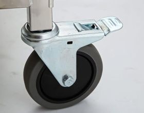 Điều nên biết về hệ thống bánh xe của xe đẩy phục vụ khách sạn