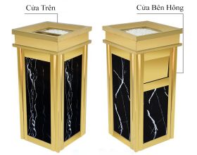 Các mẫu thùng rác đá hoa cương phổ biến hiện nay