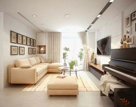 Cách bố trí nội thất trong căn hộ chung cư đơn giản, sang trọng