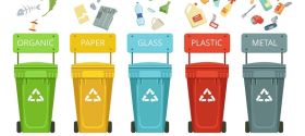 Cách phân biệt chức năng thùng rác thông qua màu sắc