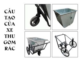 Cấu tạo của xe thu gom rác