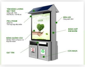 Công dụng của thùng rác quảng cáo bao gồm những gì?