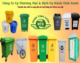 Công ty sản xuất thùng rác uy tín trên toàn quốc