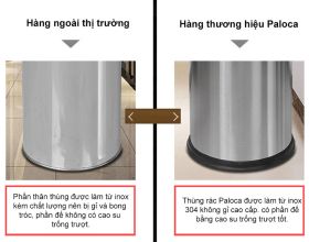 Đánh giá chất lượng thùng rác inox trên thị trường hiện nay