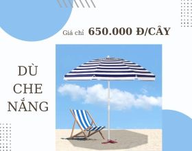  Khuyến mãi lớn - Dù che nắng giá rẻ 650.000 đ/cây