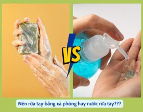 Gia đình nên dùng nước rửa tay hay xà phòng cục?
