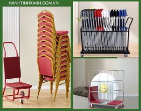 Hành Tinh Xanh: Địa chỉ bán xe đẩy bàn ghế, mâm xoay nhà hàng uy tín