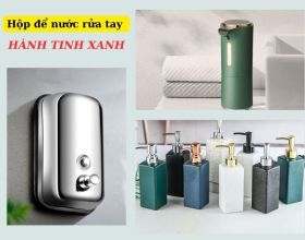 Đánh giá hộp để nước rửa tay do Hành Tinh Xanh phân phối