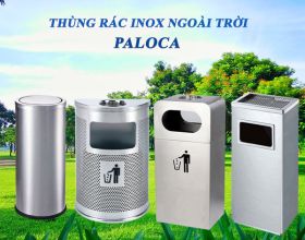 Tổng hợp 6 mẫu thùng rác inox ngoài trời đẹp và bền