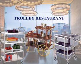 Những mẫu trolley restaurant nổi tiếng vì độ tiện dụng