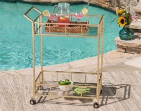 Những mẫu xe đẩy rượu trà dành riêng cho bữa tiệc ngoài trời