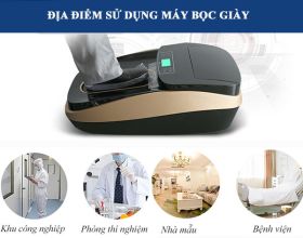 Máy bọc giày nhà sạch thường được sử dụng ở đâu?