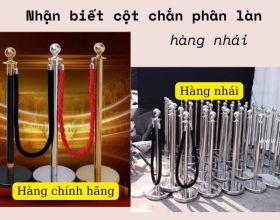 Các dấu hiệu chứng tỏ bạn mua nhầm cột chắn phân làn hàng nhái