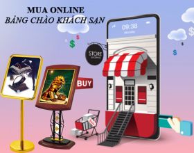 Lưu ý khi mua online bảng chào khách sạn