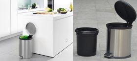 Nhà bếp nên dùng loại thùng rác gì