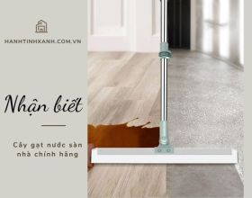 Nhận biết cây gạt nước sàn nhà hàng chính hãng