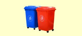Những loại thùng rác nào có 4 bánh