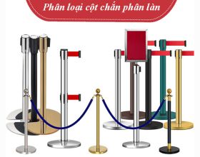 Phân loại cột chắn phân làn: Điểm nổi bật của từng loại