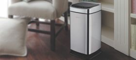 Phòng khách nên sử dụng loại thùng rác gì