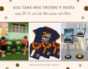 15+ quà tặng nhà trường ý nghĩa dịp cuối cấp, kỉ niệm ngày ra trường