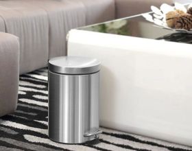 6 lợi ích nhận được khi sử dụng thùng rác inox đạp chân