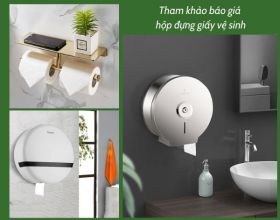 Tham khảo báo giá hộp đựng giấy vệ sinh thông dụng trên thị trường