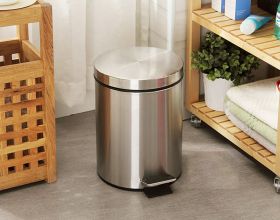 Thùng rác inox mini là gì? Ưu điểm của thùng rác inox mini