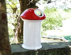 Tăng sức hút cho khu vui chơi bằng 4 mẫu thùng rác dễ thương