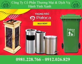 Thùng rác Paloca có nguồn gốc từ đâu?