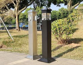 Gợi ý vị trí lắp đặt trụ gạt tàn công cộng hiệu quả nhất